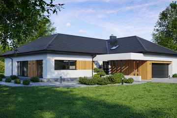  Projekt domu NewHouse 717 (KRZ1016) - projekt domu parterowego - Zdjęcie 6