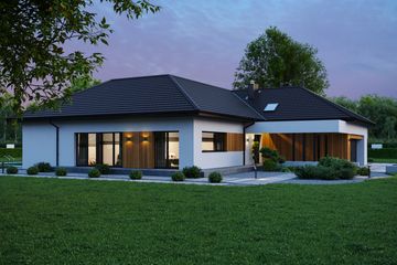  Projekt domu NewHouse 717 (KRZ1016) - projekt domu parterowego - Zdjęcie 7