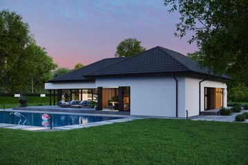  Projekt domu NewHouse 717 (KRZ1016) - projekt domu parterowego - Zdjęcie 9