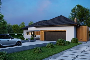  Projekt domu NewHouse 717 (KRZ1016) - projekt domu parterowego - Zdjęcie 15