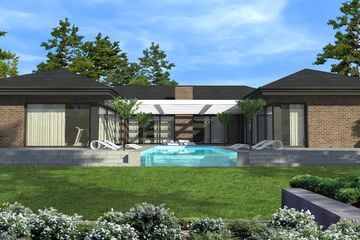  Projekt domu Modern House New House 718 wariant 01 (KRZ1018) - projekt domu parterowego - Zdjęcie 3