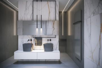  Projekt domu Modern House New House 718 wariant 01 (KRZ1018) - projekt domu parterowego - Zdjęcie 21