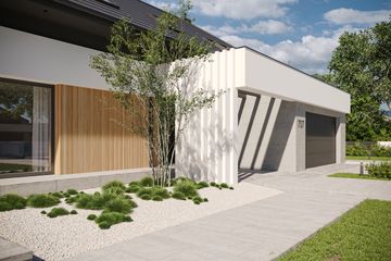  Projekt domu NewHouse 707 (KRZ1019) - projekt domu parterowego z poddaszem - Zdjęcie 18