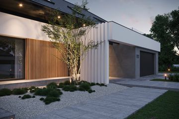  Projekt domu NewHouse 707 (KRZ1019) - projekt domu parterowego z poddaszem - Zdjęcie 19