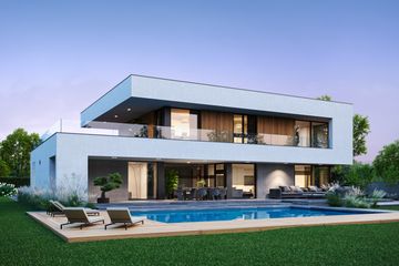  Projekt domu NewHouse 727 (KRZ1020) - projekt domu z pełnym piętrem - Zdjęcie 3