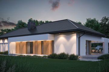  Projekt domu NewHouse 708 (KRZ1021) - projekt domu parterowego - Zdjęcie 15