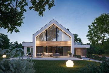  Projekt domu NewHouse 706 (KRZ1023) - projekt domu parterowego z poddaszem - Zdjęcie 3