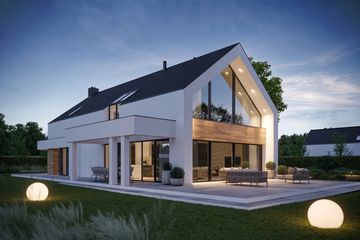  Projekt domu NewHouse 706 (KRZ1023) - projekt domu parterowego z poddaszem - Zdjęcie 5