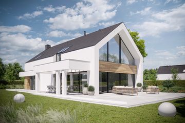  Projekt domu NewHouse 706 (KRZ1023) - projekt domu parterowego z poddaszem - Zdjęcie 6