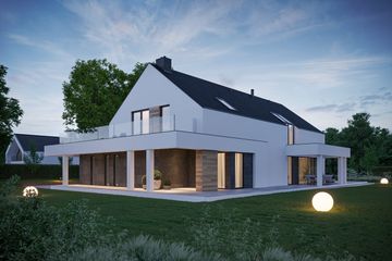  Projekt domu NewHouse 706 (KRZ1023) - projekt domu parterowego z poddaszem - Zdjęcie 11