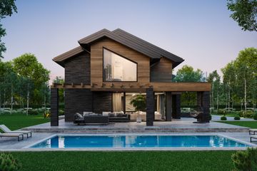  Projekt domu NewHouse 728 (KRZ1024) - projekt domu parterowego z poddaszem - Zdjęcie 4