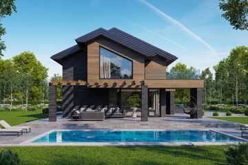  Projekt domu NewHouse 728 (KRZ1024) - projekt domu parterowego z poddaszem - Zdjęcie 8