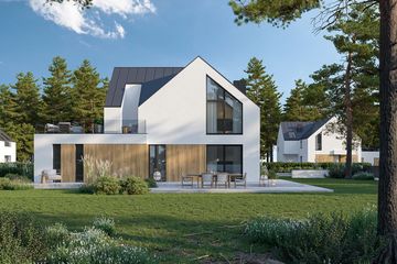  Projekt domu Modern House New House 778 D G1 (KRZ1025) - projekt domu parterowego z poddaszem - Zdjęcie 1