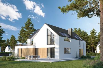  Projekt domu Modern House New House 778 D G1 (KRZ1025) - projekt domu parterowego z poddaszem - Zdjęcie 2
