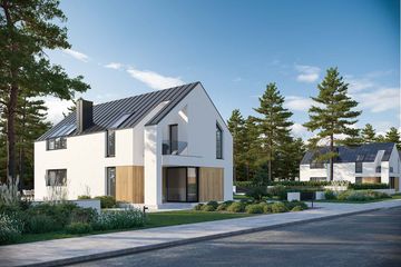  Projekt domu Modern House New House 778 D G1 (KRZ1025) - projekt domu parterowego z poddaszem - Zdjęcie 3