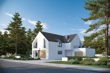  Projekt domu Modern House New House 778 D G1 (KRZ1025) - projekt domu parterowego z poddaszem - Zdjęcie 5