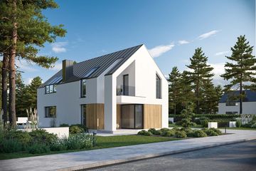  Projekt domu Modern House New House 778 D G1 (KRZ1025) - projekt domu parterowego z poddaszem - Zdjęcie 8