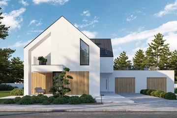  Projekt domu Modern House New House 778 D G2 (KRZ1026) - projekt domu parterowego z poddaszem - Zdjęcie 1