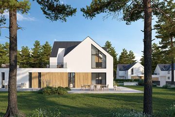  Projekt domu Modern House New House 778 D G2 (KRZ1026) - projekt domu parterowego z poddaszem - Zdjęcie 7