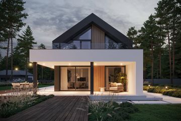  Projekt domu NewHouse 753 (KRZ1028) - projekt domu parterowego z poddaszem - Zdjęcie 3