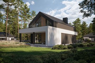  Projekt domu NewHouse 753 (KRZ1028) - projekt domu parterowego z poddaszem - Zdjęcie 14