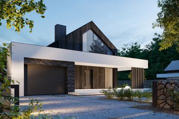  Projekt domu NewHouse 756 G1 (KRZ1029) - projekt domu parterowego z poddaszem - Zdjęcie 7