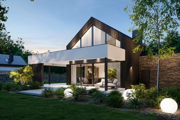  Projekt domu NewHouse 756 G1 (KRZ1029) - projekt domu parterowego z poddaszem - Zdjęcie 9