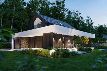  Projekt domu NewHouse 756 G1 (KRZ1029) - projekt domu parterowego z poddaszem - Zdjęcie 21