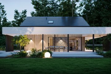  Projekt domu NewHouse 752 G1 (KRZ1030) - projekt domu parterowego z poddaszem - Zdjęcie 5