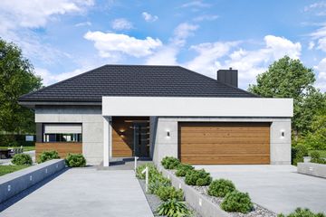  Projekt domu NewHouse 708 w1 (KRZ1031) - projekt domu parterowego - Zdjęcie 3