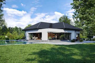  Projekt domu NewHouse 708 w1 (KRZ1031) - projekt domu parterowego - Zdjęcie 7