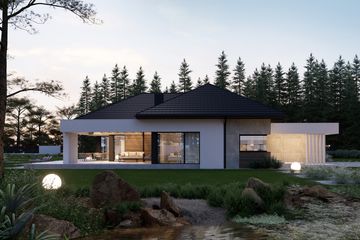  Projekt domu NewHouse 708 w1 (KRZ1031) - projekt domu parterowego - Zdjęcie 8