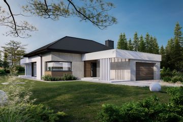  Projekt domu NewHouse 708 w1 (KRZ1031) - projekt domu parterowego - Zdjęcie 10