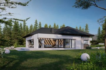  Projekt domu NewHouse 708 w1 (KRZ1031) - projekt domu parterowego - Zdjęcie 12