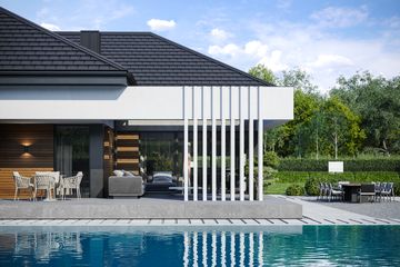  Projekt domu NewHouse 708 w1 (KRZ1031) - projekt domu parterowego - Zdjęcie 15