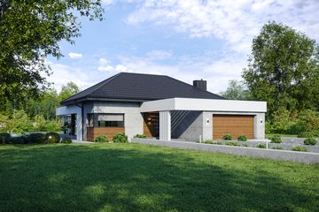  Projekt domu NewHouse 708 w1 (KRZ1031) - projekt domu parterowego - Zdjęcie 19