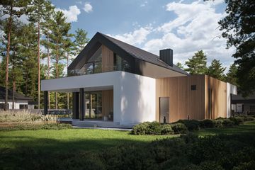  Projekt domu NewHouse 753 G1 (KRZ1033) - projekt domu parterowego z poddaszem - Zdjęcie 8