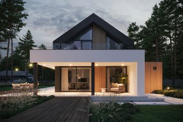  Projekt domu NewHouse 753 G1 (KRZ1033) - projekt domu parterowego z poddaszem - Zdjęcie 9