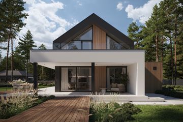  Projekt domu NewHouse 753 G1 (KRZ1033) - projekt domu parterowego z poddaszem - Zdjęcie 10