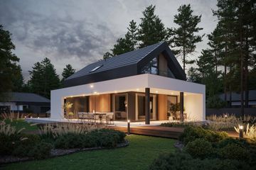  Projekt domu NewHouse 753 G1 (KRZ1033) - projekt domu parterowego z poddaszem - Zdjęcie 11