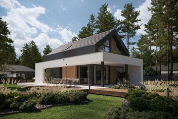  Projekt domu NewHouse 753 G1 (KRZ1033) - projekt domu parterowego z poddaszem - Zdjęcie 12