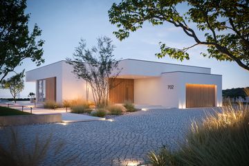  Projekt domu NewHouse 702 (KRZ1035) - projekt domu parterowego - Zdjęcie 3