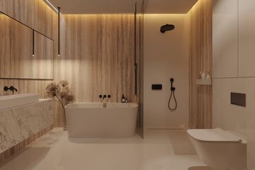 Projekt domu NewHouse 702 - parterowy dom o powierzchni 149,19 m², dach płaski - ujęcie 48