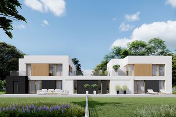  Projekt domu Modern House New House 777 B2 G1 (KRZ1036) - projekt domu z pełnym piętrem - Zdjęcie 2