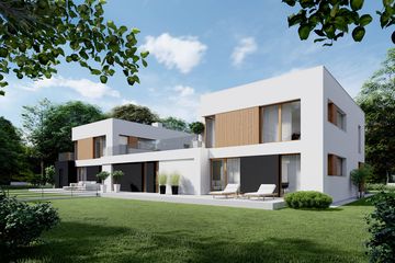  Projekt domu Modern House New House 777 B2 G1 (KRZ1036) - projekt domu z pełnym piętrem - Zdjęcie 6