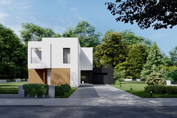  Projekt domu NewHouse 777 D G1 (KRZ1037) - projekt domu z pełnym piętrem - Zdjęcie 4