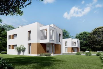  Projekt domu NewHouse 777 B2 G2 (KRZ1038) - projekt domu z pełnym piętrem - Zdjęcie 4