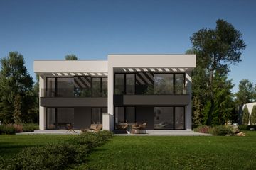  Projekt domu NewHouse 744 D (KRZ1040) - projekt domu z pełnym piętrem - Zdjęcie 7