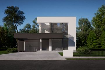  Projekt domu NewHouse 744 G1 (KRZ1041) - projekt domu z pełnym piętrem - Zdjęcie 2