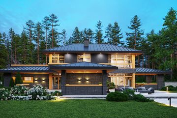  Projekt domu NewHouse 701 (KRZ1042) - projekt domu z pełnym piętrem - Zdjęcie 3